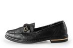 Rieker Loafers in maat 40 Zwart | 5% extra korting, Kleding | Dames, Schoenen, Verzenden, Zwart, Overige typen, Gedragen