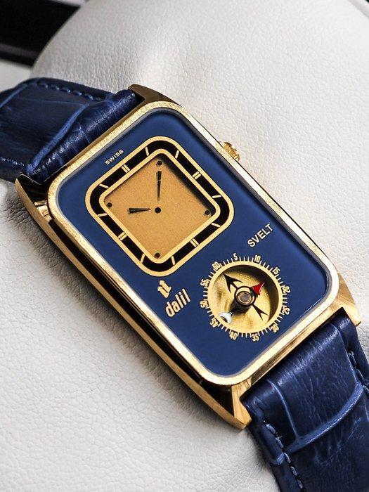 Dalil Svelt - Vintage - Zonder Minimumprijs - Recta compass, Handtassen en Accessoires, Horloges | Heren