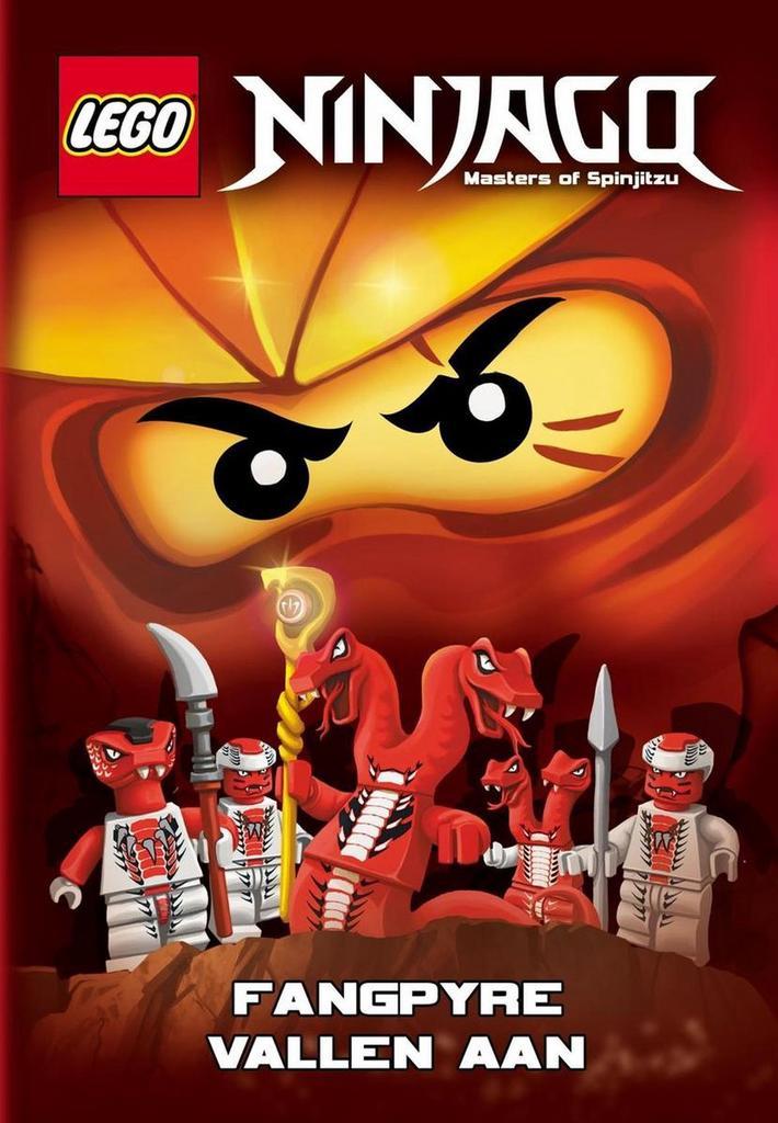 LEGO Ninjago fangpyre vallen aan 9789048815289 JP magazines, Boeken, Overige Boeken, Zo goed als nieuw, Verzenden