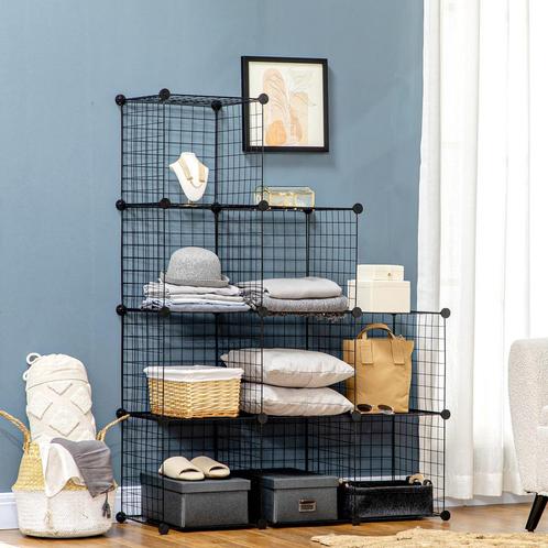 Kubusplank - DIY MASTERS - Opbergplank – Schoenenrek - Zwart, Huis en Inrichting, Kasten | Schoenenkasten, Nieuw, Ophalen of Verzenden