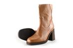 VIA VAI Enkellaarzen in maat 36 Cognac | 5% korting, Kleding | Dames, Schoenen, Overige kleuren, Verzenden, Lage of Enkellaarzen