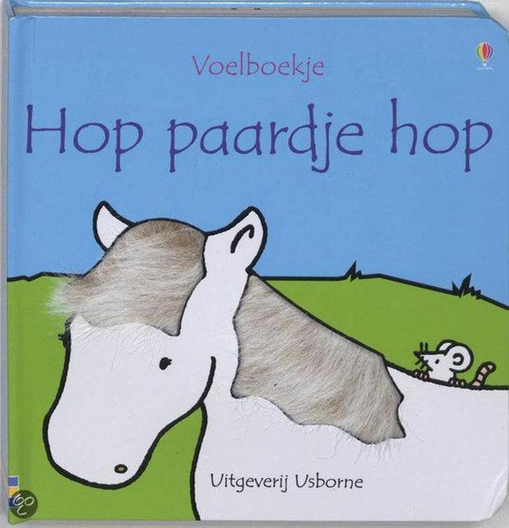 Hop paardje hop / Usborne voelboekje 9780746092910, Boeken, Kinderboeken | Kleuters, Gelezen, Verzenden