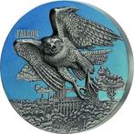 Benin. 1500 Francs 2022 Falcon Urban Hunters, 3 Oz (.999)