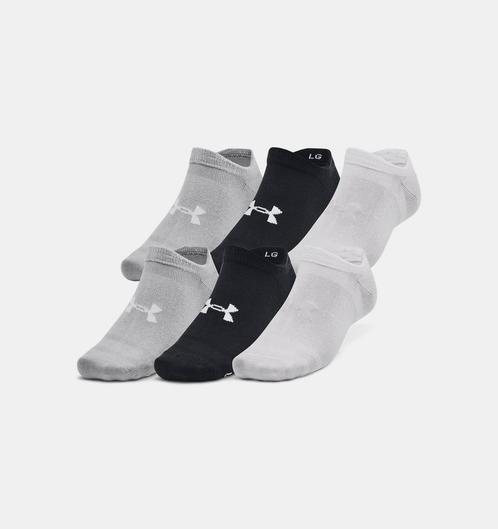 Under Armour Essential lightweight No Show 6pk-GRY MD, Kleding | Heren, Sokken en Kousen, Overige kleuren, Nieuw, Ophalen of Verzenden