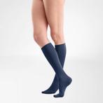 Bas de maintien de haute qualité sous le genou en microfibre
