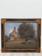 Guido Meineri (1869-1944) - Paesaggio al chiaro di luna, Antiquités & Art, Art | Peinture | Classique