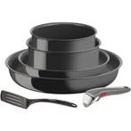 TEFAL Pannen 6pcs Keramiek | Retour Deal 30% Korting, Huis en Inrichting, Inductieplaat, Verzenden, Pannenset, Nieuw