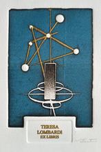 Walter Valentini (1928) - Teresa Lombardi Ex Libris, Antiek en Kunst