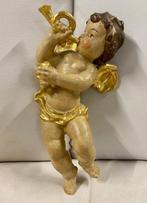 sculptuur, Engel / Putte - 19 cm - Gips, Hout, Antiquités & Art, Antiquités | Livres & Manuscrits