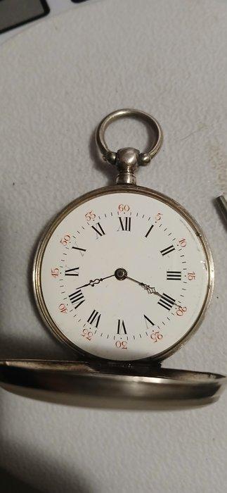 Reloj de plata - 1850-1900, Handtassen en Accessoires, Horloges | Heren