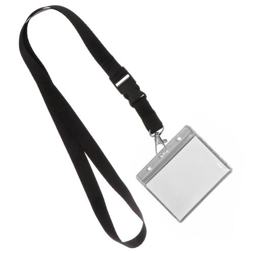 Merkloos - Keycord Met Pashouder - Lanyard - Sleutelkoord -, Verzamelen, Sleutelhangers, Verzenden