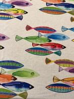 Élégant tissu, panneau décoratif avec motif marin