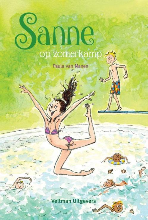 Sanne op zomerkamp / Sanne / 4 9789048314027 Paula van Manen, Boeken, Kinderboeken | Jeugd | onder 10 jaar, Zo goed als nieuw