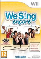 [Wii] We Sing Encore, Games en Spelcomputers, Ophalen of Verzenden, Nieuw