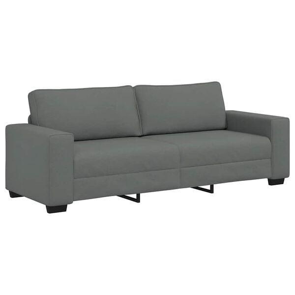 3-zitsbank 180cm stof donkergrijs | Retour Deal | 67% Kor..., Maison & Meubles, Canapés | Salons, Envoi