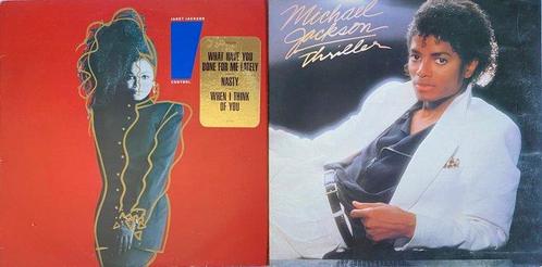 Michael Jackson, Janet Jackson - Collection with 2 LPs + 1 x, Cd's en Dvd's, Vinyl Singles