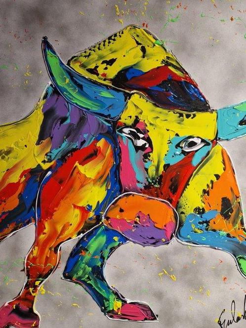 Henry Escobar - ASTRO TAUREAU, Antiek en Kunst, Kunst | Designobjecten