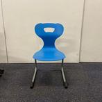 HaBa schoolstoelen, stapelstoel, zithoogte 35 cm, Blauw -, Huis en Inrichting, Blauw, Gebruikt, Eén