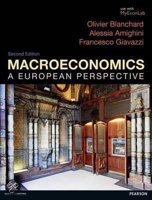 Macroeconomics: A European Perspective With Myeconlab, Livres, Livres Autre, Envoi