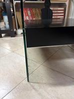 Nachtkastje - Glas, Hout - Set van nachtkastjes en