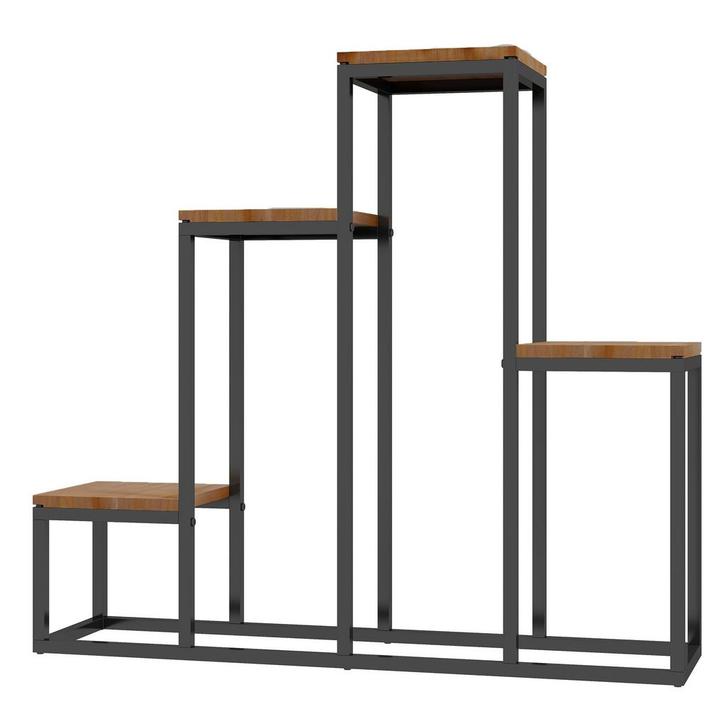 Bloemenrek - Stevig - Balkon/tuin - Lichtbruin, Tuin en Terras, Overige Tuin en Terras, Nieuw, Ophalen of Verzenden