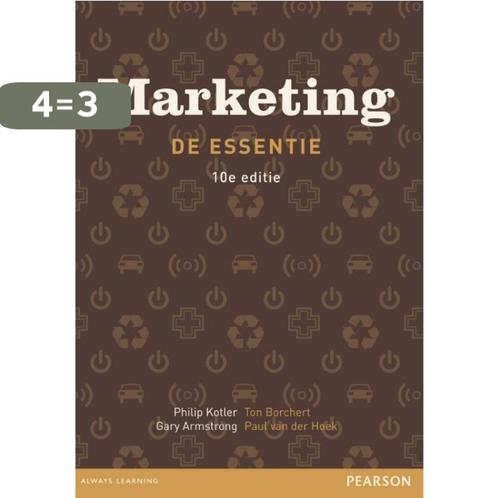 Marketing, de essentie, 10e editie met MyLab NL toegangscode, Boeken, Studieboeken en Cursussen, Gelezen, Verzenden