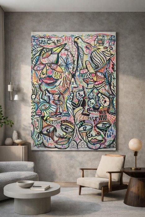 NIRVANA - Morani // NO RESERVE, Antiek en Kunst, Kunst | Schilderijen | Modern