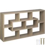 tectake Wandkast Kassandra - Licht hout, eiken Sonoma, Huis en Inrichting, Verzenden, Nieuw