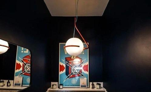 Foscarini - Lamp - RONDE - GLAS EN METAAL, Antiek en Kunst, Antiek | Verlichting