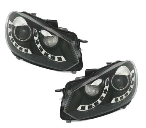 PHARES POUR VOLKSWAGEN VW GOLF MK6 08-12 DAYLIGHT ANGEL EYES, Auto-onderdelen, Verlichting, Verzenden