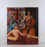 Louis Nagelkerke (1949) - De celliste en het model