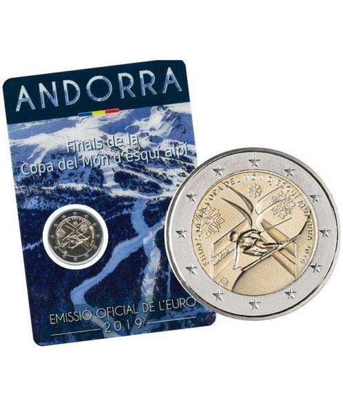 Andorra. 2 Euro 2019 Ski (Zonder Minimumprijs), Postzegels en Munten, Munten | Europa | Euromunten