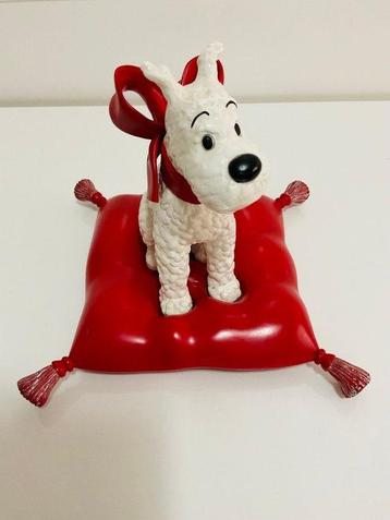 Statuette Moulinsart - Milou coussin - Collection images
