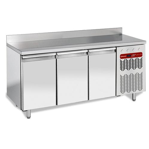 Wand diepvriestafel, geventileerd, 3 deuren GN 1/1, 405 lite, Zakelijke goederen, Horeca | Keukenapparatuur, Koelen en Vriezen