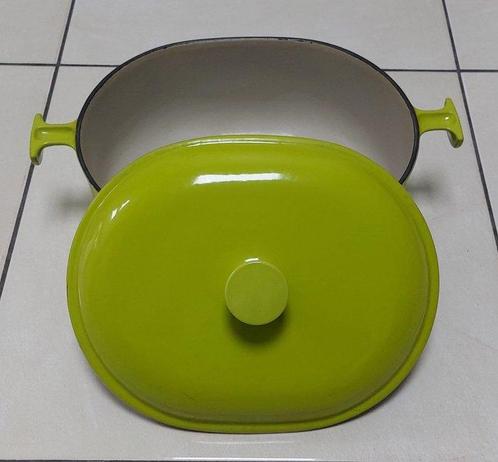Le Creuset - Enzo Mari - Braadpan -  La Mama - Gietijzer,, Antiek en Kunst, Antiek | Keukengerei