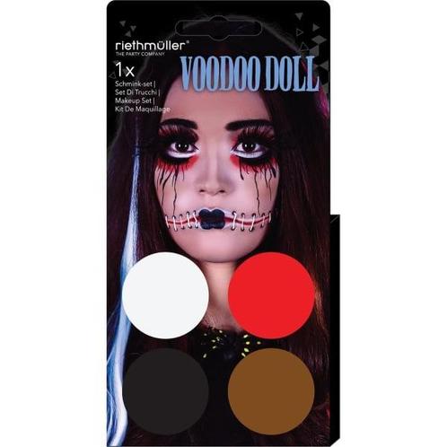 Mkae Up Set Voodoo Doll 3,5g 5 delig, Hobby en Vrije tijd, Feestartikelen, Nieuw, Verzenden