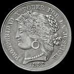 Pérou. 5 Pesetas - 1882 - ESCASO AYACUCHO - (R788)
