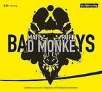 Bad Monkeys  Ruff, Matt  Book, Ruff, Matt, Verzenden