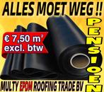 EPDM RUBBERFOLIE 1,00mm dik  1,50x15m v.a. €6,50 m² excl, Doe-het-zelf en Bouw, Ophalen, Overige materialen, Overige kleuren, Nieuw