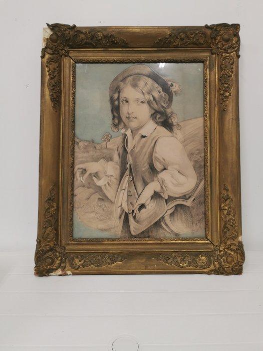 Europese school (XX) - Pollicino, Antiek en Kunst, Kunst | Schilderijen | Klassiek