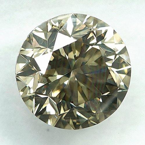 1 pcs Diamant  (Natuurlijk gekleurd)  - 2.01 ct - Fancy, Handtassen en Accessoires, Edelstenen