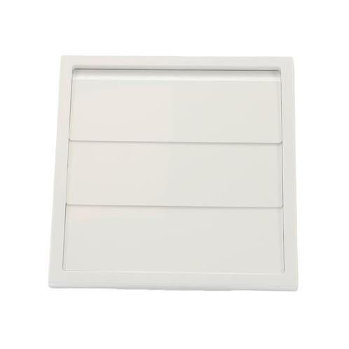 Kunststof overdrukrooster vierkant, Doe-het-zelf en Bouw, Ventilatie en Afzuiging, Nieuw, Verzenden