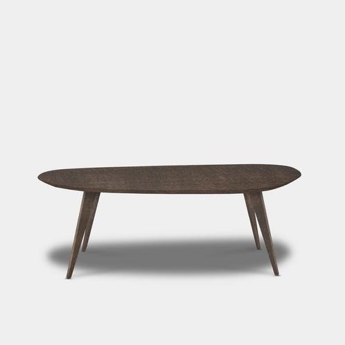 Tafel organisch eikenhout - Hout Onderstel - Zand, Huis en Inrichting, Tafels | Eettafels
