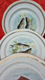 Tafelservies (22) - Porselein - Emaux de Limoges - 1 €, Antiek en Kunst