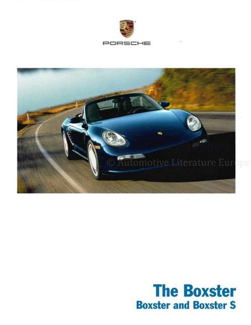 2007 PORSCHE BOXSTER & BOXSTER S BROCHURE ENGELS (USA), Boeken, Auto's | Folders en Tijdschriften