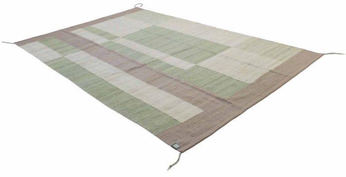 Vloerkleed - 298 cm - 196 cm - Loom Moos Kelim, Huis en Inrichting, Stoffering | Tapijten en Vloerkleden