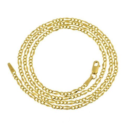 Ketting - 18 karaat Geel goud, Handtassen en Accessoires, Antieke sieraden
