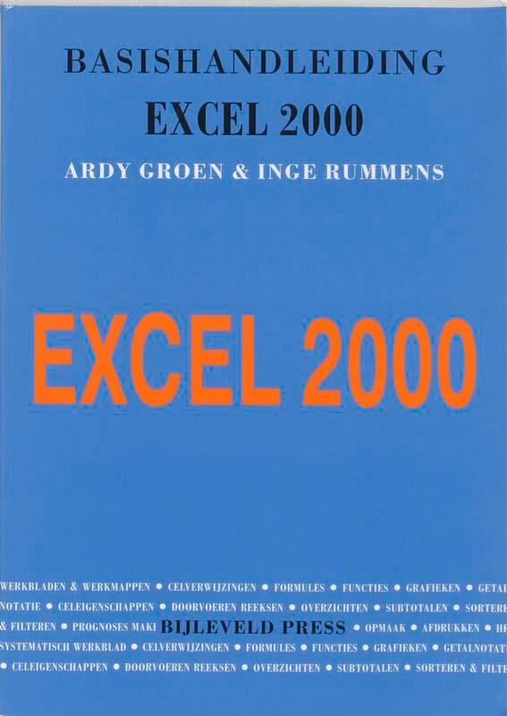 Excel 2000 (basishandleiding) 9789055480937 I. Rummens, Boeken, Informatica en Computer, Gelezen, Verzenden