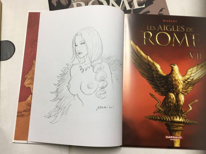 Les aigles de Rome T1 à T8 + dédicace - 8x C - 8 Album -, Boeken, Stripverhalen