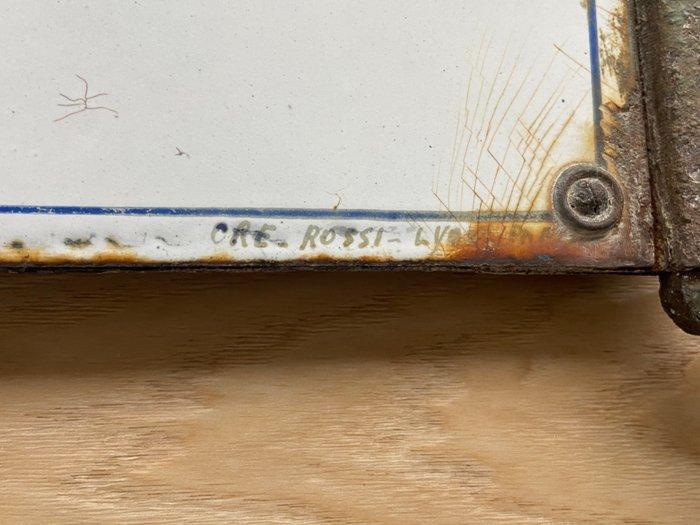 Coiffure de Dames / Cre.Rossi Lyon Paris - Plaque - Emaille, Antiquités & Art, Antiquités | Assiettes décoratives & Carrelages